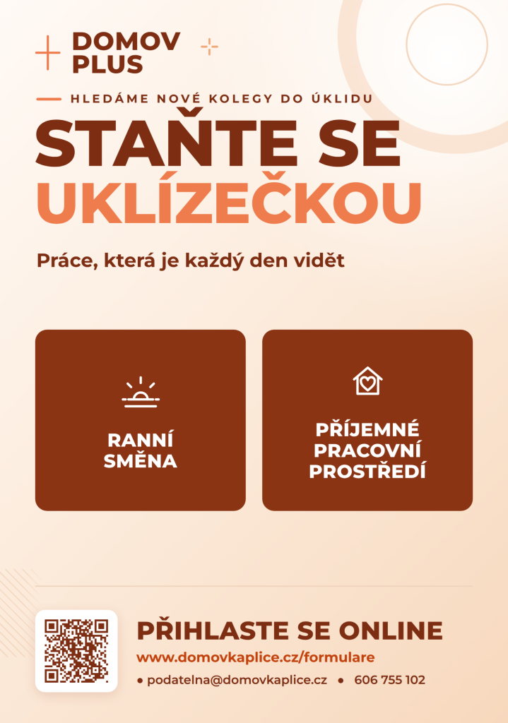 Plakát uklízečka